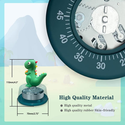 2pcs Cute Kitchen Timer for Kids,Mechanical Egg Timer for Cooking.