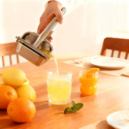 Lemon Squeezer Stainless Steel,Lime Citrus Lemon Juicer Manual Squeezer