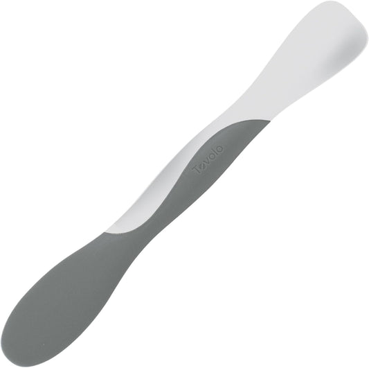 Tool for Kitchen Meal Prep to Scoop Spread Slice and Scrape,White/Gray