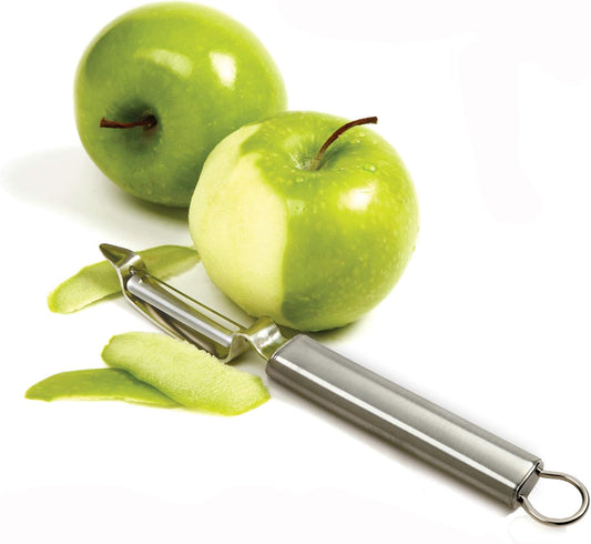 Stainless Steel Peeler, One Size, Silver