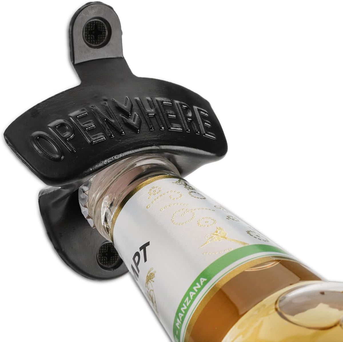 12-Piece Wall Mounted Vintage Metal Bottle Opener for Bar, KTV, Home and Outdoor