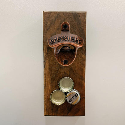 12-Piece Wall Mounted Vintage Metal Bottle Opener for Bar, KTV, Home and Outdoor