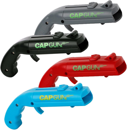 Beer Bottle Opener Gag Gifts Cap Gun Bottle Opener Fun Practical Tool For Beer Enthusiasts Suitable For Camping Festivals College Gatherings Pool Parties (1, Red-Blue-Black-Grey)
