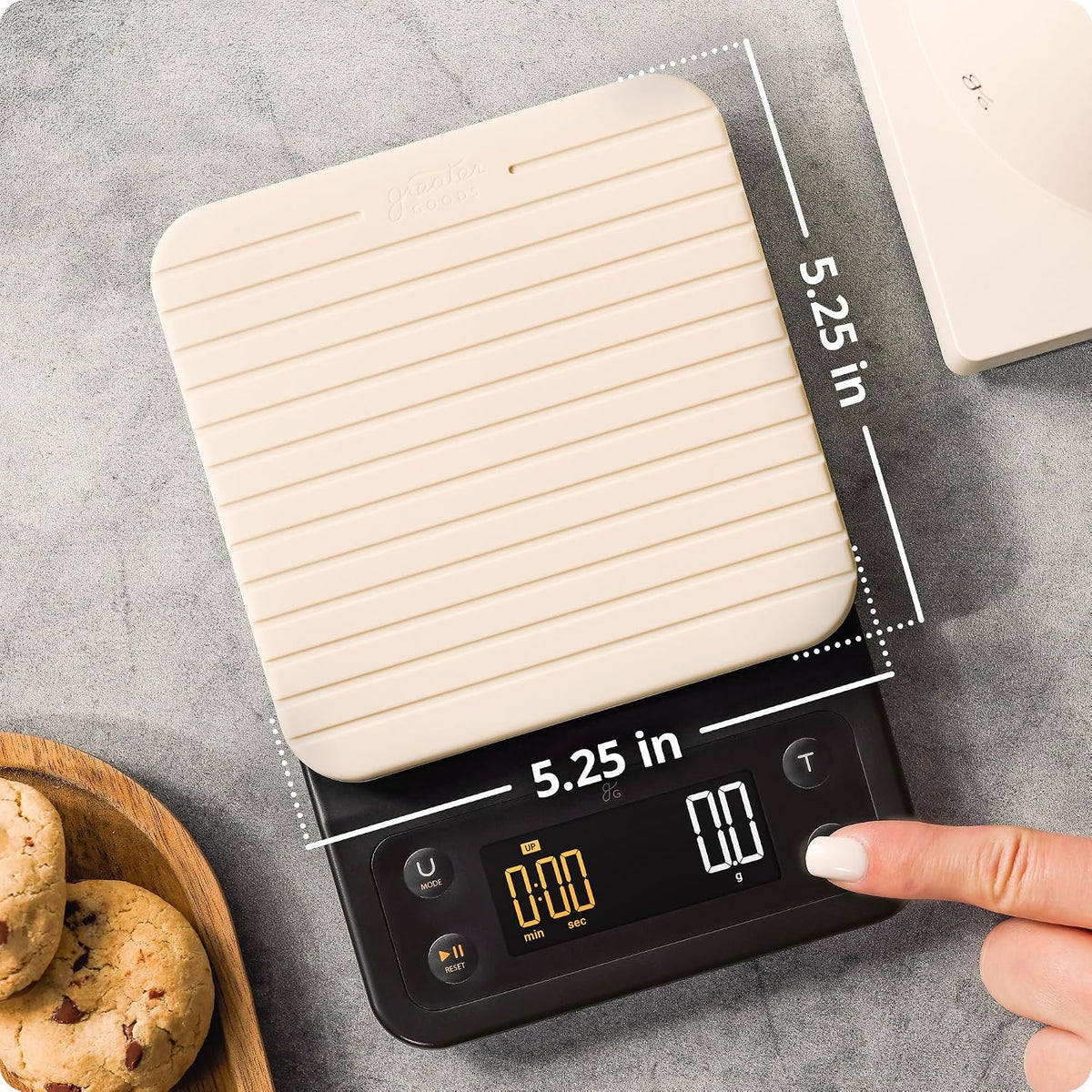 Coffee Scale with Timer, 0.1g Precision for Espresso & Matcha