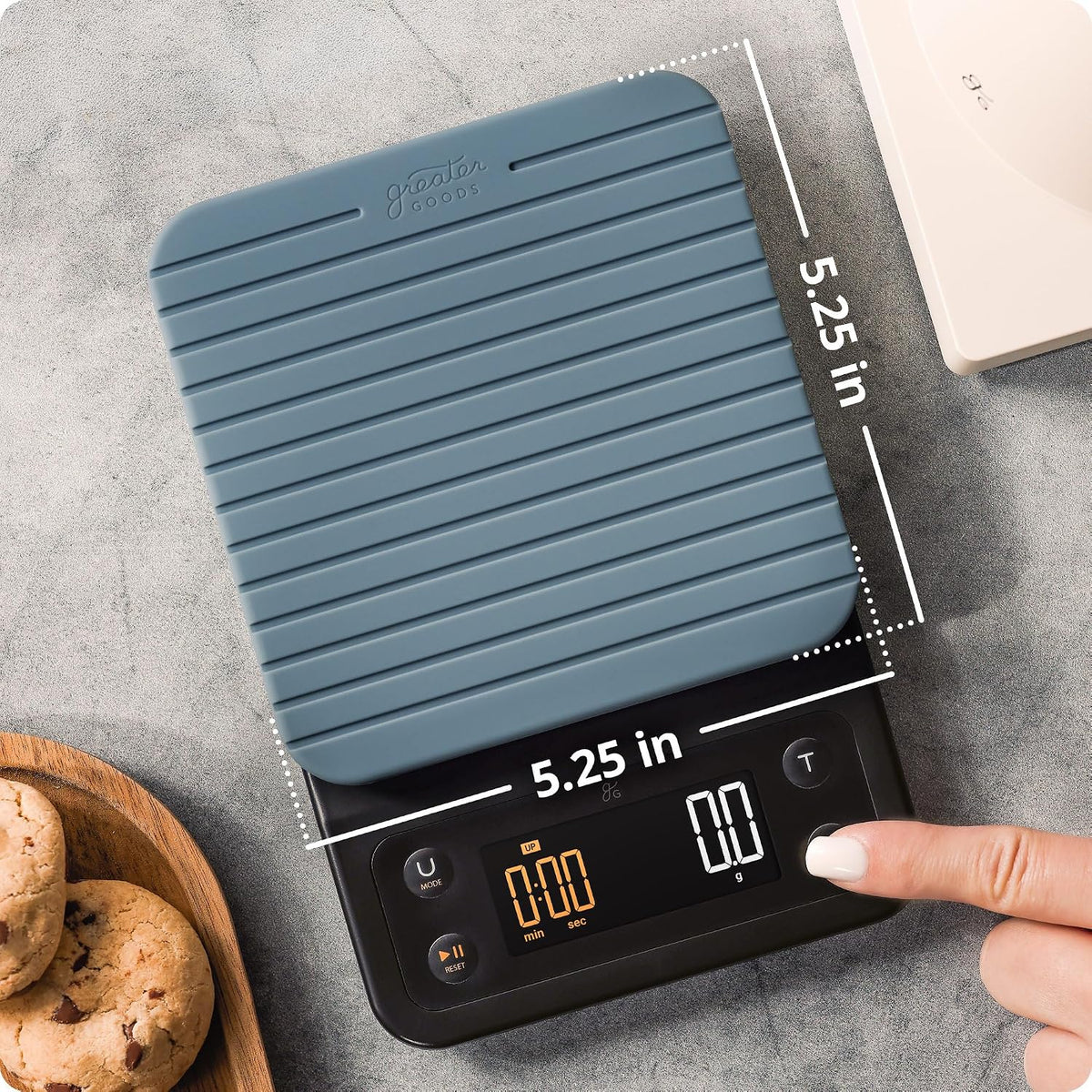 Coffee Scale with Timer, 0.1g Precision for Espresso & Matcha