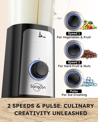 Blenders for Kitchen, 5-in-1 Food Processor Combo for Smoothies Set