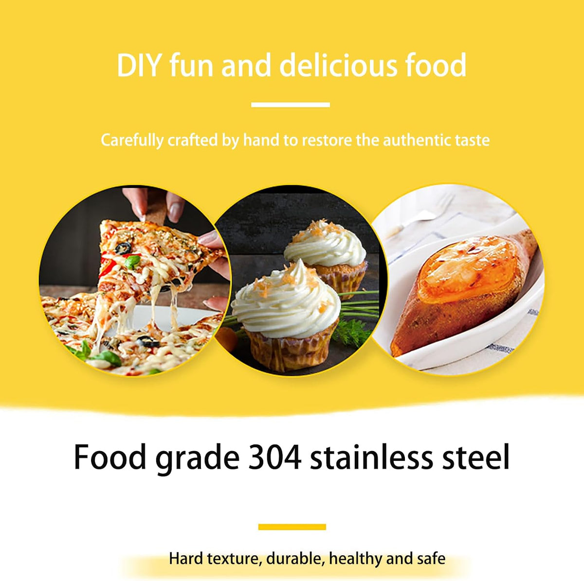Cheese Grater with Handle, Stainless Steel Multipurpose Food Vegetable Potato Hand Grater for Grating and Shredding Hard Cheese, Chocolate, Medium, Walnuts, Potato, Carrot