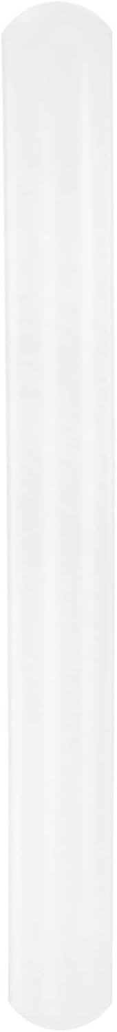 HARFINGTON 13 Inch x 0.98 Inch PP Plastic Non-Stick Fondant Rolling Pin - Dough Roller for Cookie, Pastry, Pizza, Clay - Kitchen Decorating Tools
