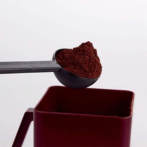 2 In 1 Measurement Coffee Bean Spoon Tamping Coffee Measuring Spoon Espresso Machine Powder Spoon Coffee Kitchen Tool, Black, 001, 15.5x5x5cm