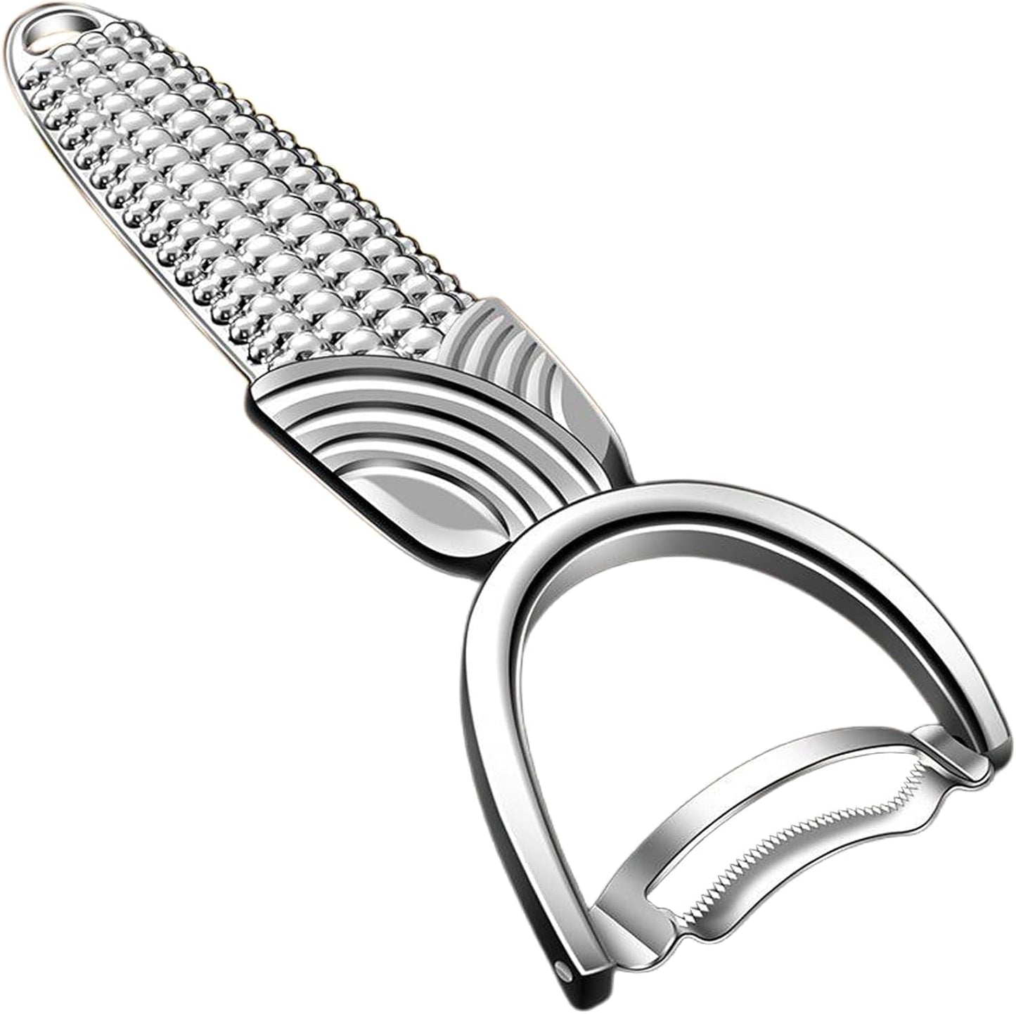 Corn Peeler Corn Stripper Kernel Remover for Corn on the Cob | Stainless Steel Stripper,corn cob peeler stripper,corn cob stripper tool,stripping tool,Corn-shaped handle,corn on the cob