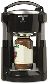 Black+Decker JW200 Lids Off Jar Opener, White