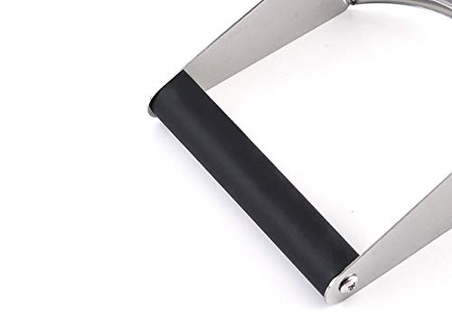 WOIWO 1 PCS Stainless Steel Flour Mixer Multipurpose Cream Whisker Baking Tool Butter Flour Mixer (silver)