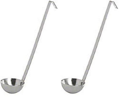 American Metalcraft L1112 Ladle, Stainless Steel, 12 oz. Capacity, 12-3/4" Handle,Silver