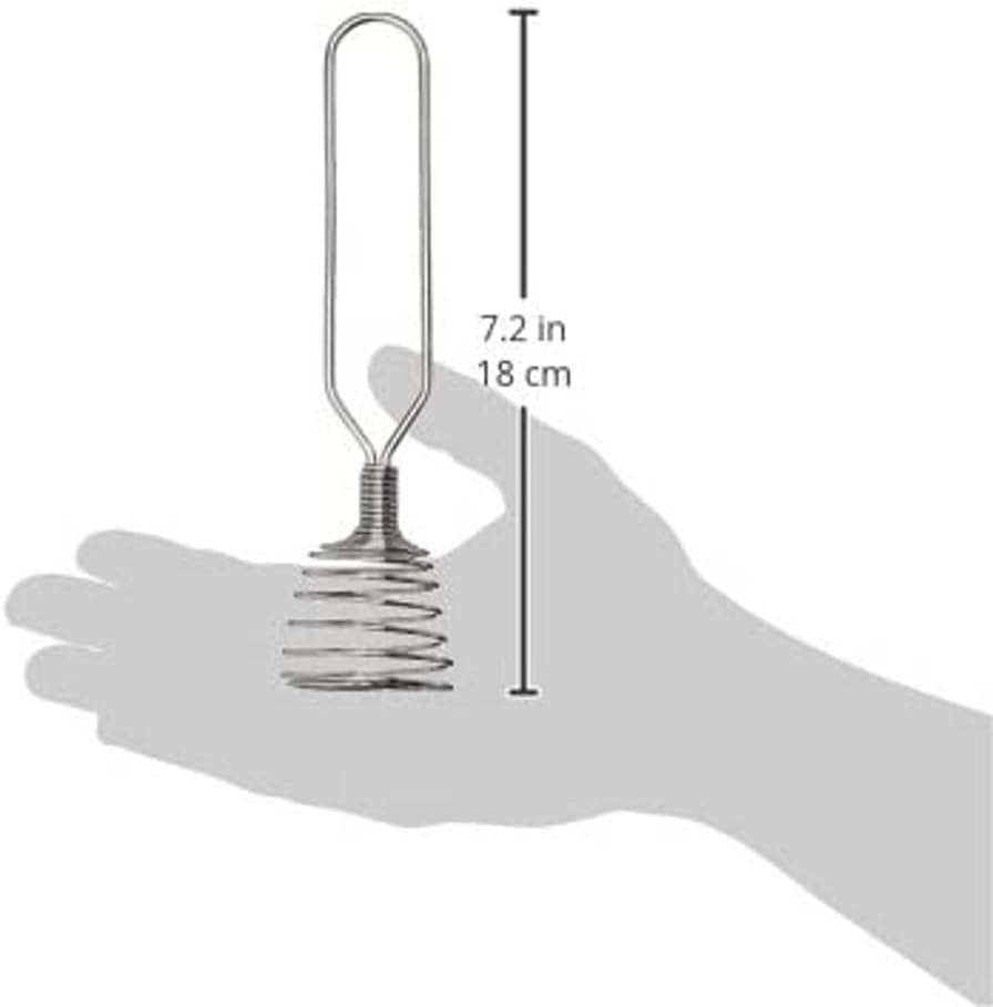Fox Run Mini Whisks, Chrome Plated, Set of 4, Metallic, 8 x 2 x 1.75 inches