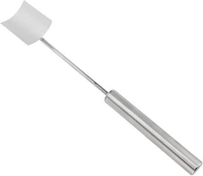 Stainless Steel Corn Stripper Tool – Long Handle Manual Kernel Peeler for Kitchen Use, Push-Down Design with Finger Protection, Dishwasher Safe