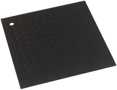 Lamson Original Silicone Hotspot - 7" x 7" Pot Holders for Kitchen, Black Hot Plate & Silicone Pad, Heat Resistant to 450°F, BPA Free, Dishwasher Safe, Slip Resistant, Professional Use