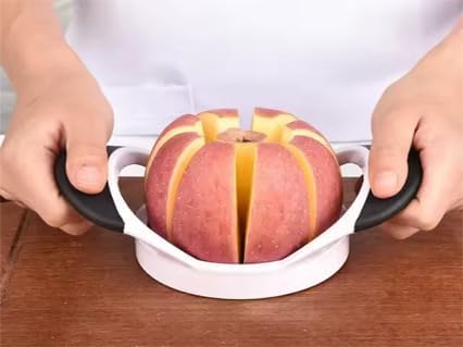 EDJAY 4-in-1 Fruit Cutter Set – Apple Slicer, Pineapple Corer, Pineapple Eye Peeler & Watermelon Cutter – Stainless Steel Kitchen Tools