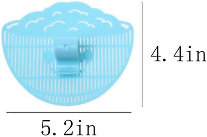 3Pcs Plastic Clip-On Strainer, Bowl-Shaped Pasta Colander For Pots & Bowls – Universal Rice Sieve, Noodle Strainer For Vegetables, Fruit, Camping & Kitchen Use