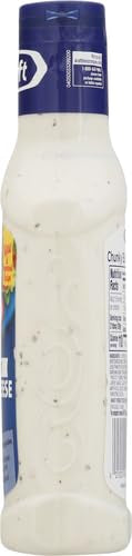 Kraft Dressing, 1 Bottle, for Salads and Dipping, Chunky Blue Cheese, No High-Fructose Corn Syrup, No Artificial Flavors, 16 oz