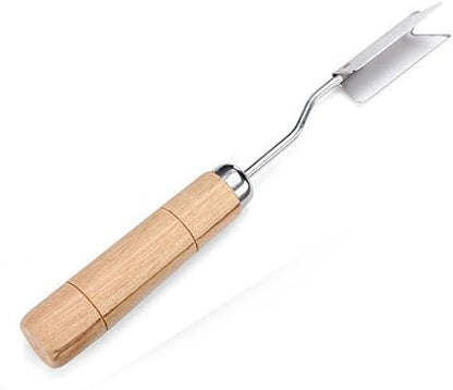 V Shape Pineapple Slicer Stainless Steel Pineapple Eye Peeler Pineapple Seed Remover Knife Fruit Tool by HengKaiSing