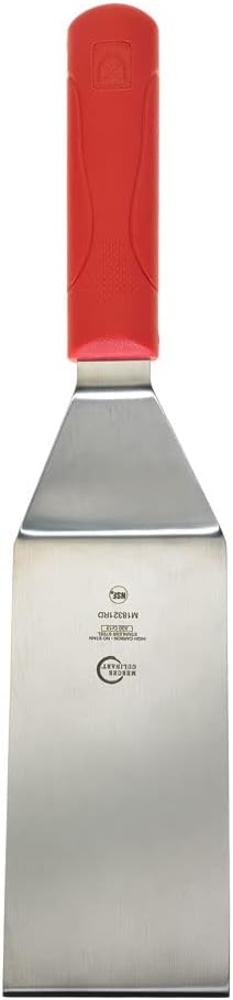 Mercer Culinary Millennia Bench Scraper, 5 7/8 Inch X 3 1/2 Inch Blade, Black Handle