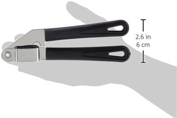 Westmark Germany Multipurpose Garlic Press with Olive Pitter, Nutcracker and Fish Scaler (Grey)