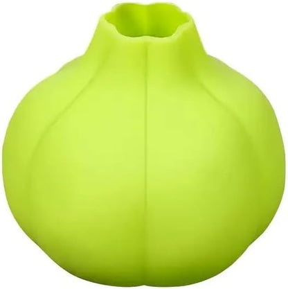 Green Silicone Garlic Peeler Tube ? Quick & Mess-Free Garlic Skin Remover, Food-Safe, Flexible, Non-Slip, Easy-Clean Kitchen Tool for Every Cook