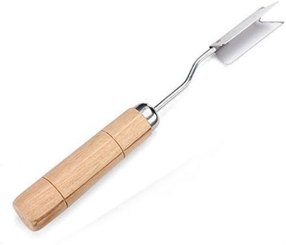 V Shape Pineapple Slicer Stainless Steel Pineapple Eye Peeler Pineapple Seed Remover Knife Fruit Tool by HengKaiSing