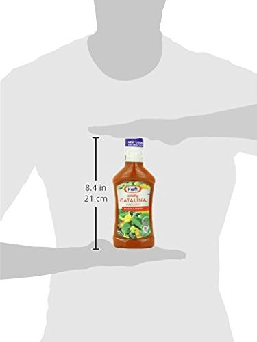 Kraft Zesty Catalina Dressing (16 fl oz Bottle)