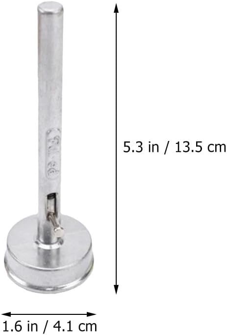 OUNONA Kitchen Gadgets Non-Stick Meatball Spoon Falafel Squeeze Scoop Mold Melon Maker Pressure Pop Baller Cake Fish Ball Tool Tongs Cookie Meatball Press Making Tools Aluminum