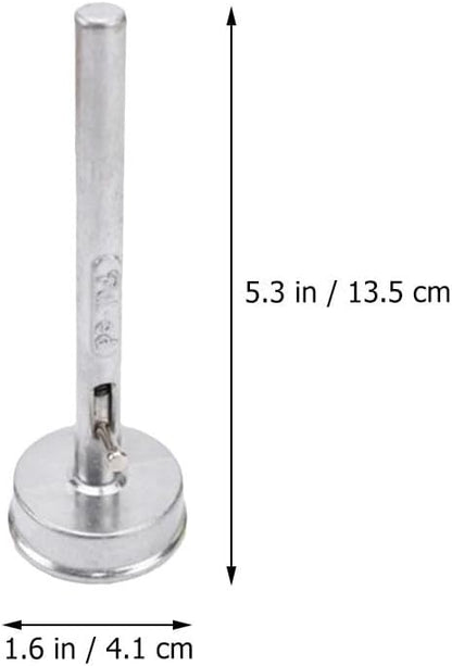 OUNONA Kitchen Gadgets Non-Stick Meatball Spoon Falafel Squeeze Scoop Mold Melon Maker Pressure Pop Baller Cake Fish Ball Tool Tongs Cookie Meatball Press Making Tools Aluminum