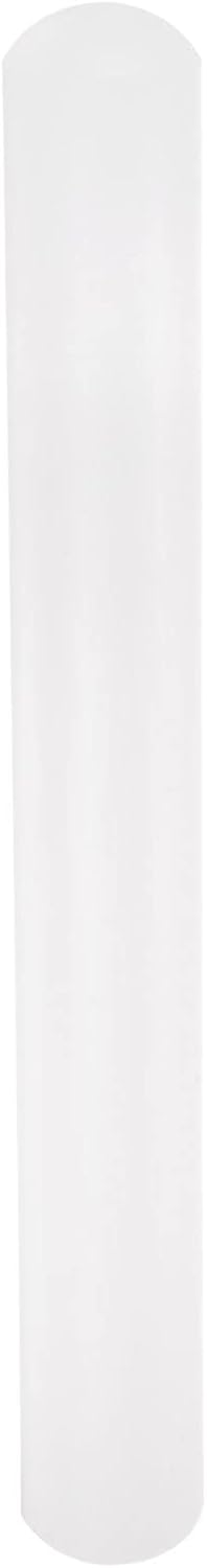 HARFINGTON 13 Inch x 0.98 Inch PP Plastic Non-Stick Fondant Rolling Pin - Dough Roller for Cookie, Pastry, Pizza, Clay - Kitchen Decorating Tools