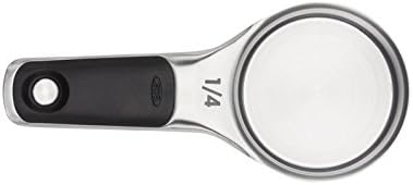 OXO Good Grips 4 Piece Stainless Steel Measuring Spoons with Magnetic Snaps
