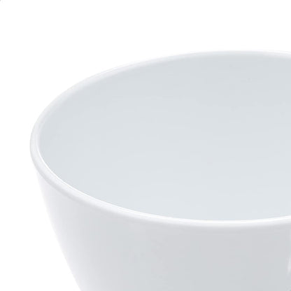 Amazon Basics Mixing Bowls with Lids, Nesting Melamine Serving Bowls, Non-Slip Base, BPA Free, Dishwasher Safe, 5 Sizes, Hydrangea Floral, Set of 10