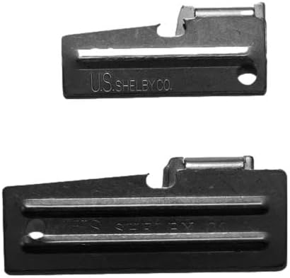Best Glide ASE's U.S. SHELBY CO. Military Style Can Openers, P-38 & P-51 Combo Pack