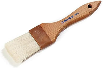 SPARTA Kitchen Basting Brush – 4037300 Basting Brush for Cooking Flat Boar Bristle Brush, Hardwood Handle for Kitchens, Restaurants, Catering, High Heat Food Prep, 1.5in