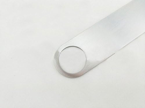 KISEER Heavy Duty Stainless Steel Flat Bottle Opener, 6 Pack Beer Bottle Opener for Kitchen, Bar or Restaurant