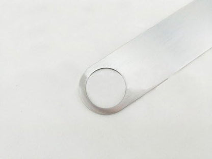 KISEER Heavy Duty Stainless Steel Flat Bottle Opener, 6 Pack Beer Bottle Opener for Kitchen, Bar or Restaurant