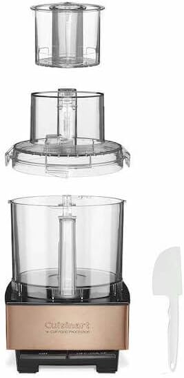 Cuisinart 7-Cup Pro Classic Food Processor, 600-Watt Motor, Vegetable Chopper & Blender for Mincing, Dicing, Shredding, Puree & Kneading Dough, DLC-10SYP1, White