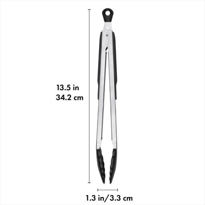 OXO Good Grips 2-Piece Tongs with Nylon Heads Set