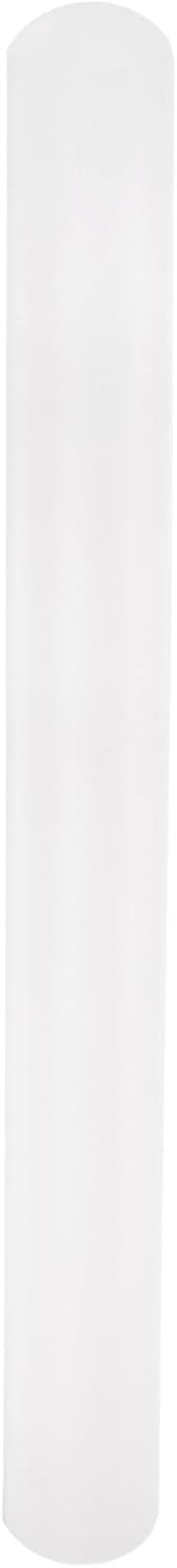 HARFINGTON 13 Inch x 0.98 Inch PP Plastic Non-Stick Fondant Rolling Pin - Dough Roller for Cookie, Pastry, Pizza, Clay - Kitchen Decorating Tools