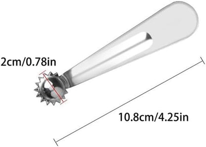 1Pc Tomato Corer Tool, Tomato Corer Remover, Tomato Top Stem Remover, Strawberry Corer Remover Tool, Strawberry Stainless Steel Stem Remover Tool, Portable Tomato Top Stem