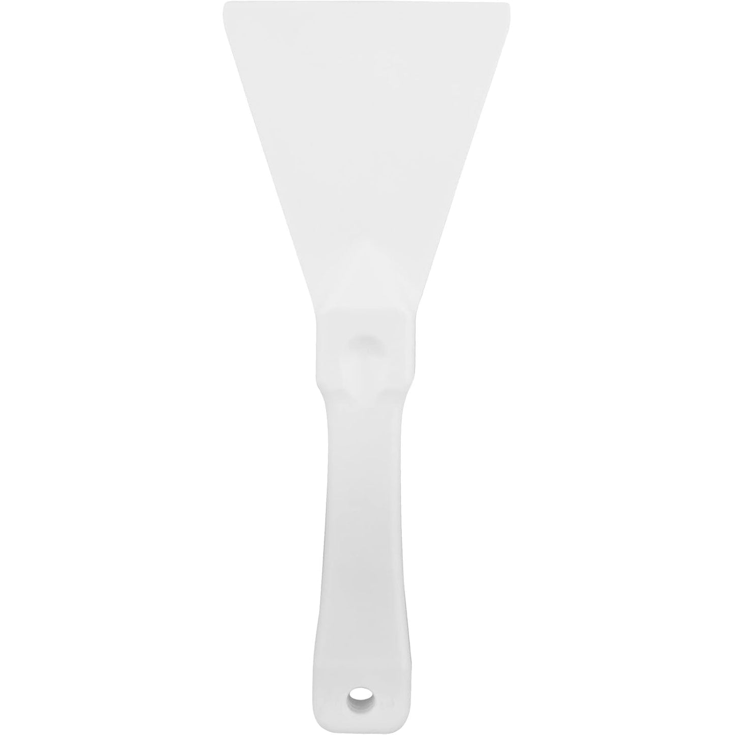 SPARTA Polypropylene Scraper Tool Food Safe Scraper for Removing Caked-On Residue in Commercial Kitchens, Plastic, 7.82 x 3 Inches, White