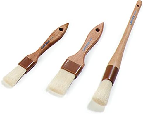 SPARTA Kitchen Basting Brush – 4037300 Basting Brush for Cooking Flat Boar Bristle Brush, Hardwood Handle for Kitchens, Restaurants, Catering, High Heat Food Prep, 1.5in