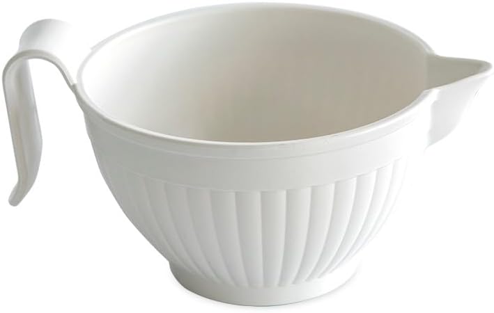 Nordic Ware Better Batter Bowl, White, 10 Cups