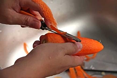 Vegetable left handed peeler