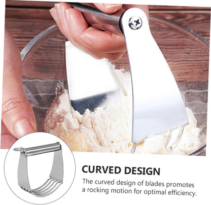 Stainless Steel Dough Cutter Handle for Baking Flour Mixing