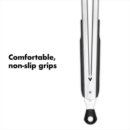 OXO Good Grips 2-Piece Tongs with Nylon Heads Set