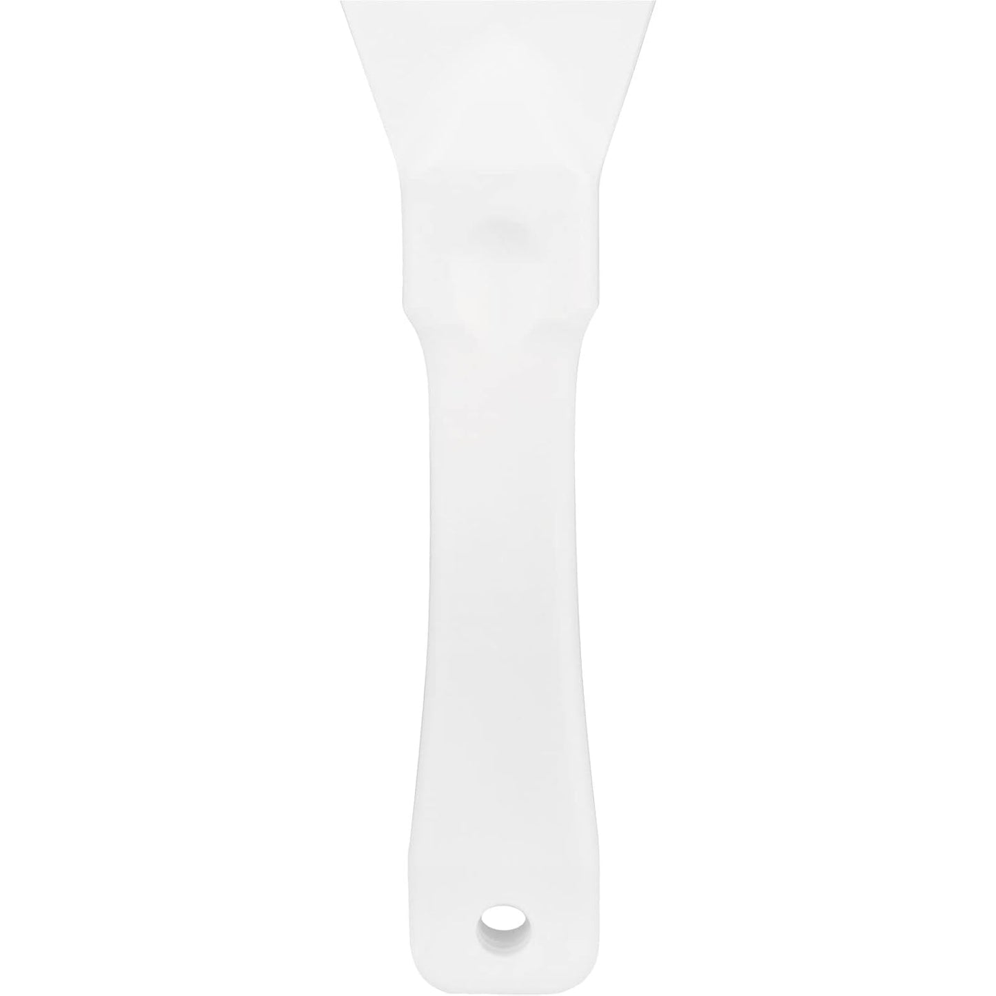 SPARTA Polypropylene Scraper Tool Food Safe Scraper for Removing Caked-On Residue in Commercial Kitchens, Plastic, 7.82 x 3 Inches, White