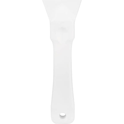 SPARTA Polypropylene Scraper Tool Food Safe Scraper for Removing Caked-On Residue in Commercial Kitchens, Plastic, 7.82 x 3 Inches, White